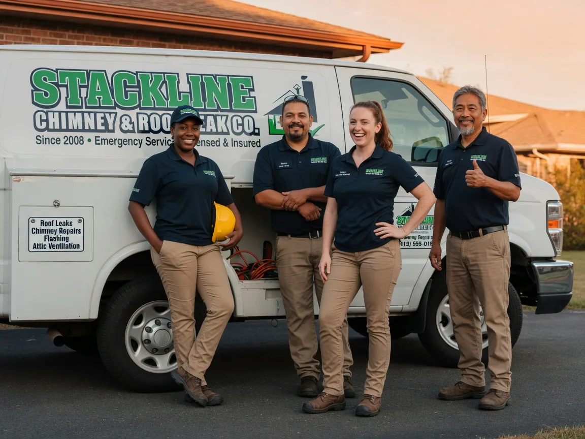 Chimney flashing repair company in Rowe, VA